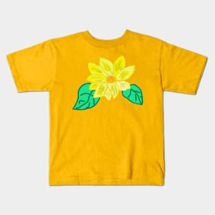 Painted Flower Kids T-Shirt